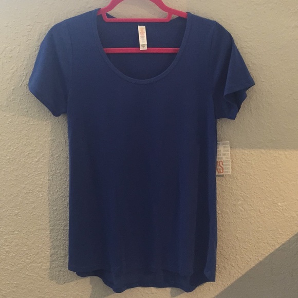NWT XS Royal Blue LuLaRoe Classic T - Picture 1 of 3